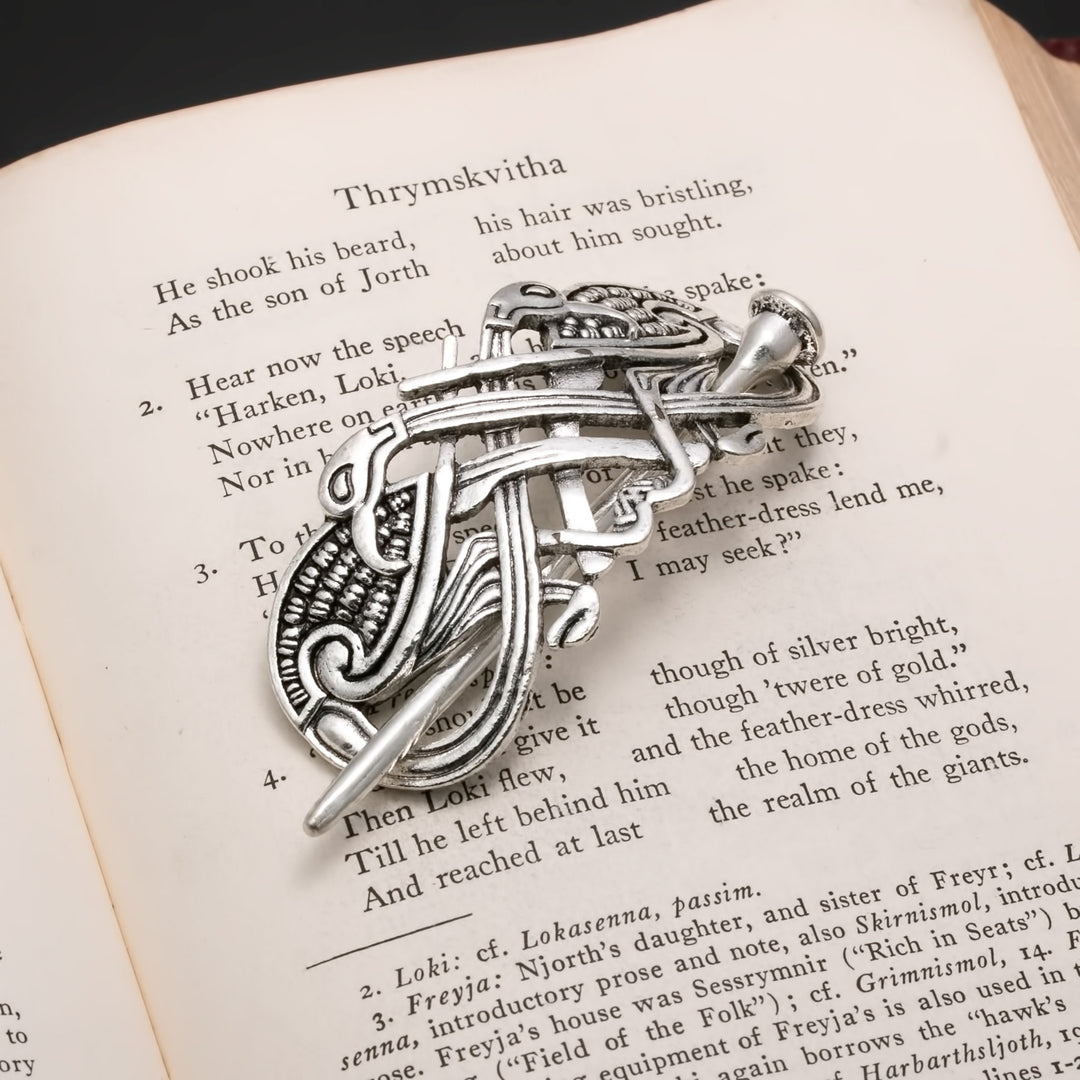 Dragon Style E Hair Pin Zinc Alloy - view 2