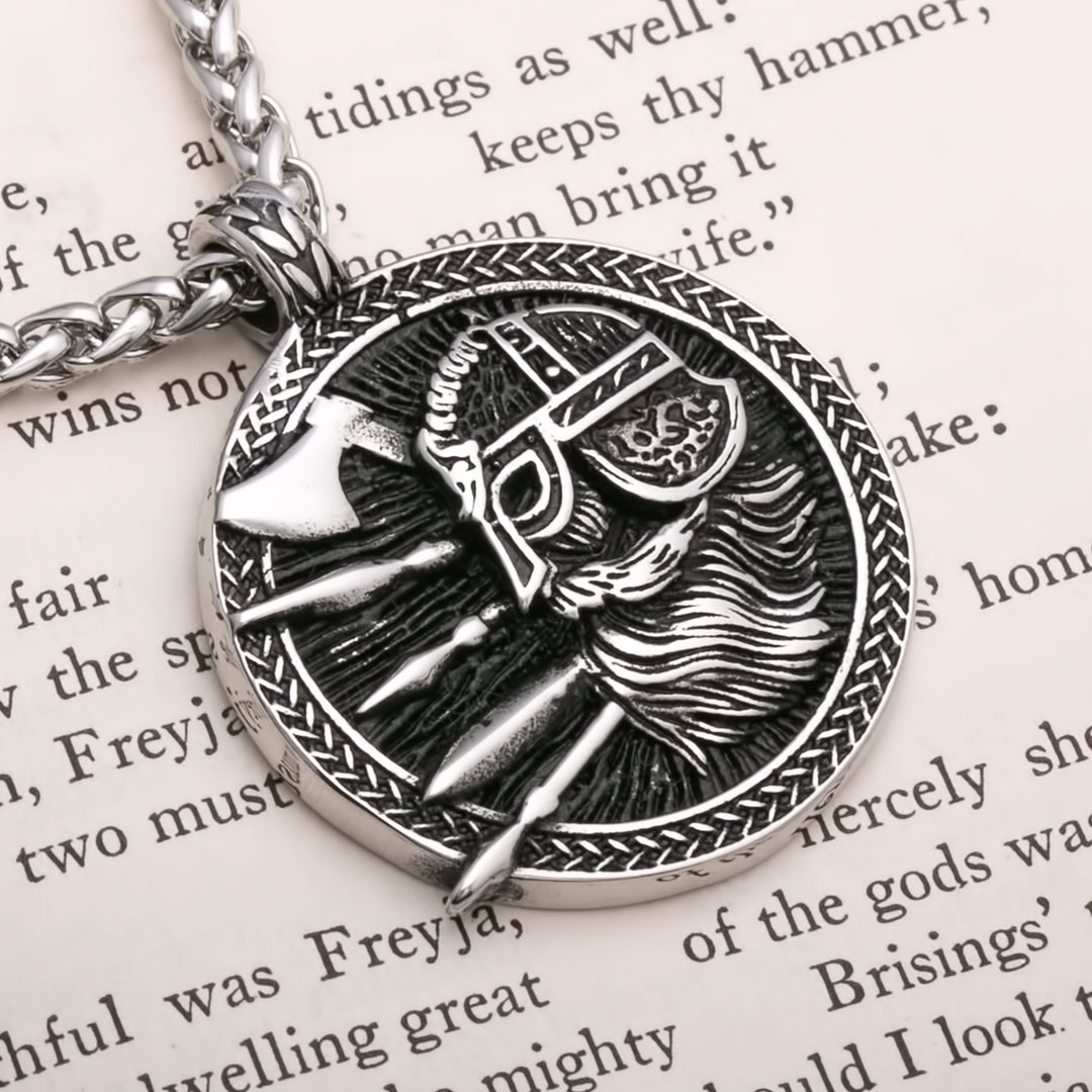 Yggdrasil Viking Pendant Necklace 316L Stainless Steel