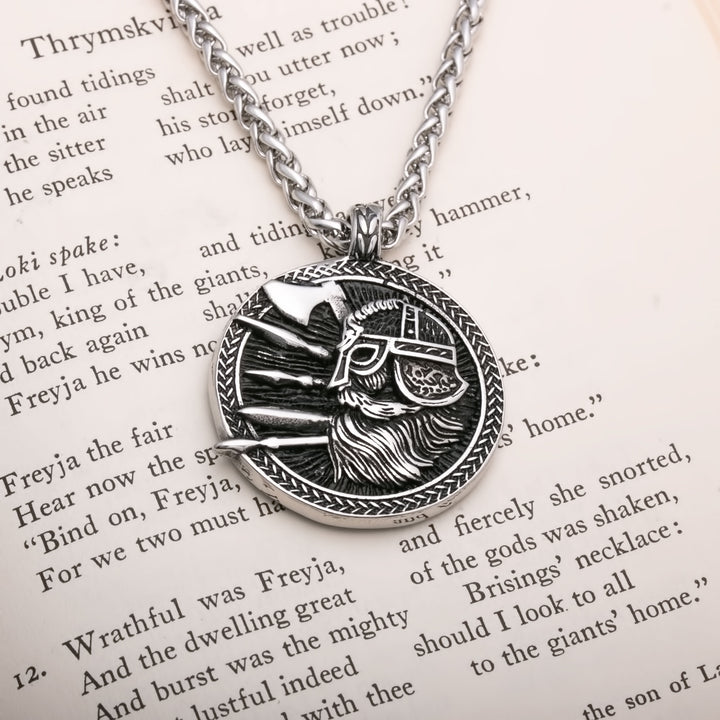 Yggdrasil Viking Pendant Necklace 316L Stainless Steel