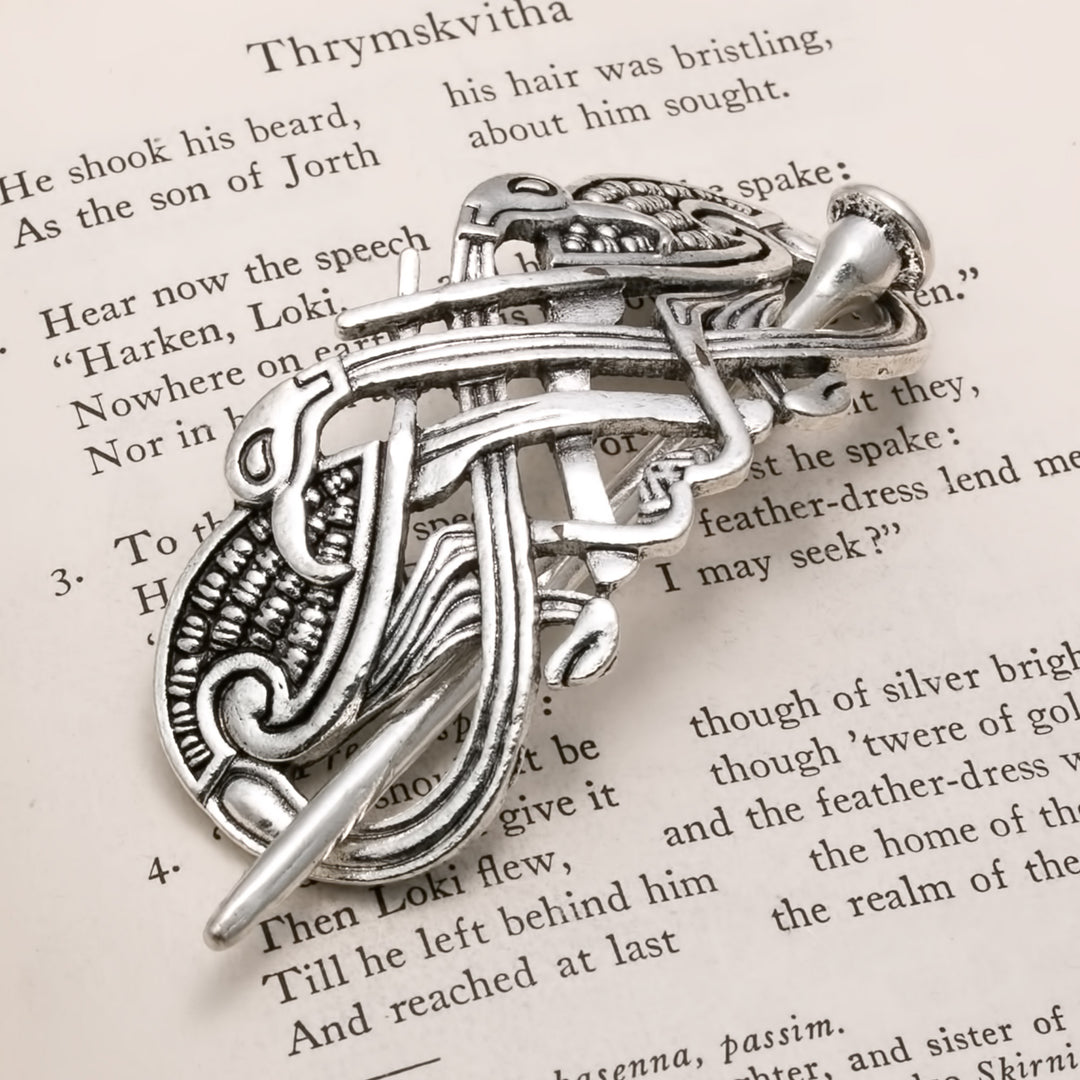 Dragon Style E Hair Pin Zinc Alloy