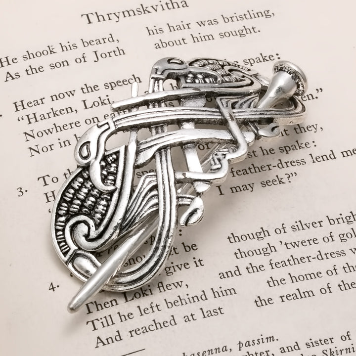 Dragon Style E Hair Pin Zinc Alloy