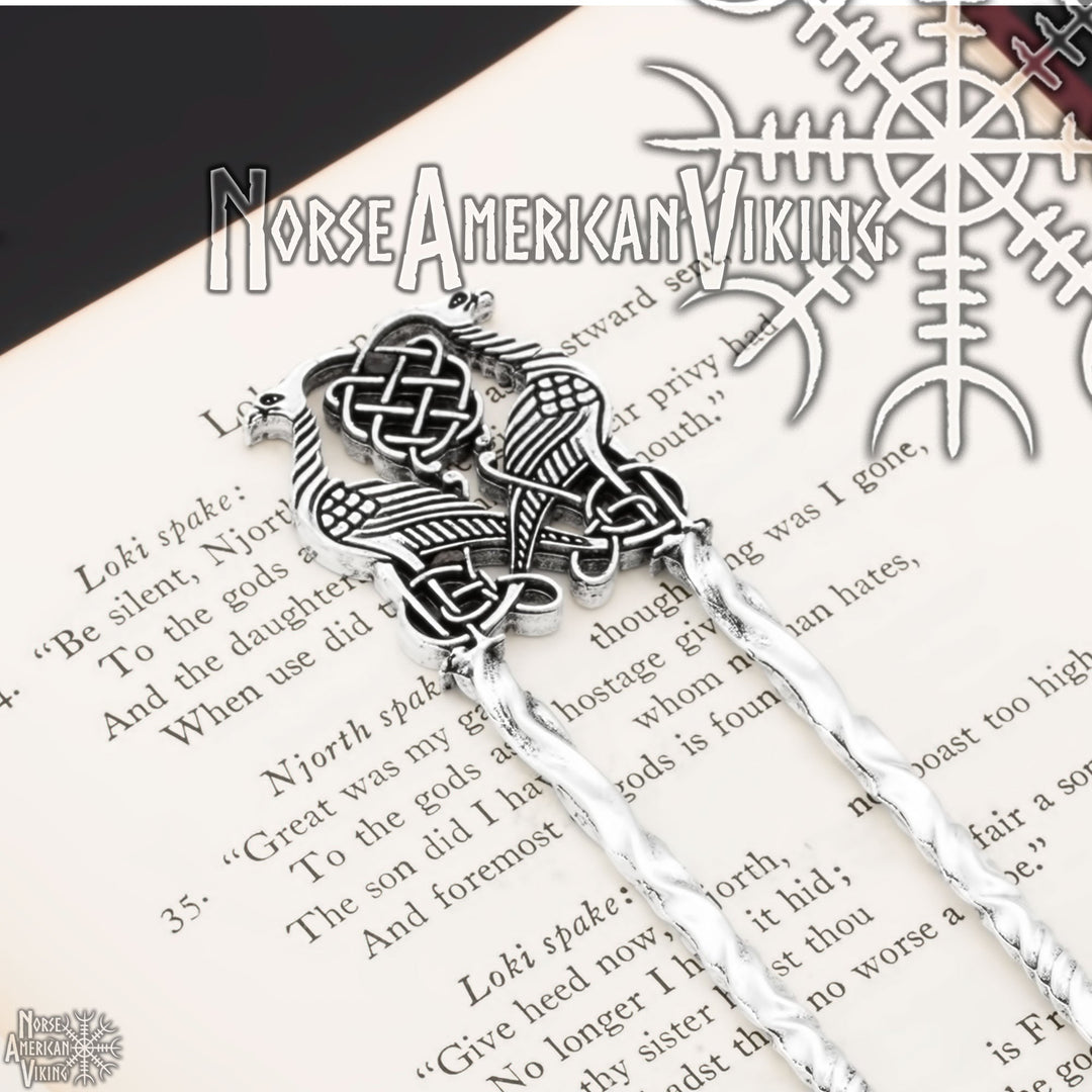 Viking Norse Knot Double Hair Stick Zinc Alloy