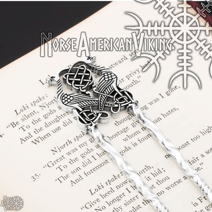 Viking Norse Knot Double Hair Stick Zinc Alloy