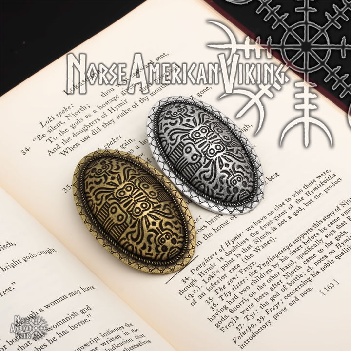 Celtic Norse Knot Brooch Zinc Alloy