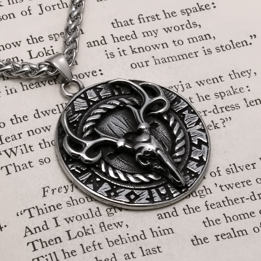 Yggdrasil Viking Pendant Necklace 316L Stainless Steel