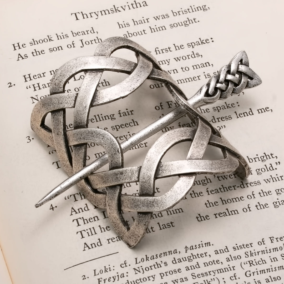 Viking Norse Celtic Hair Pin Open Knot