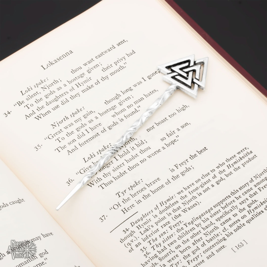 Valknut Viking Hair Stick Zinc Alloy - view 4