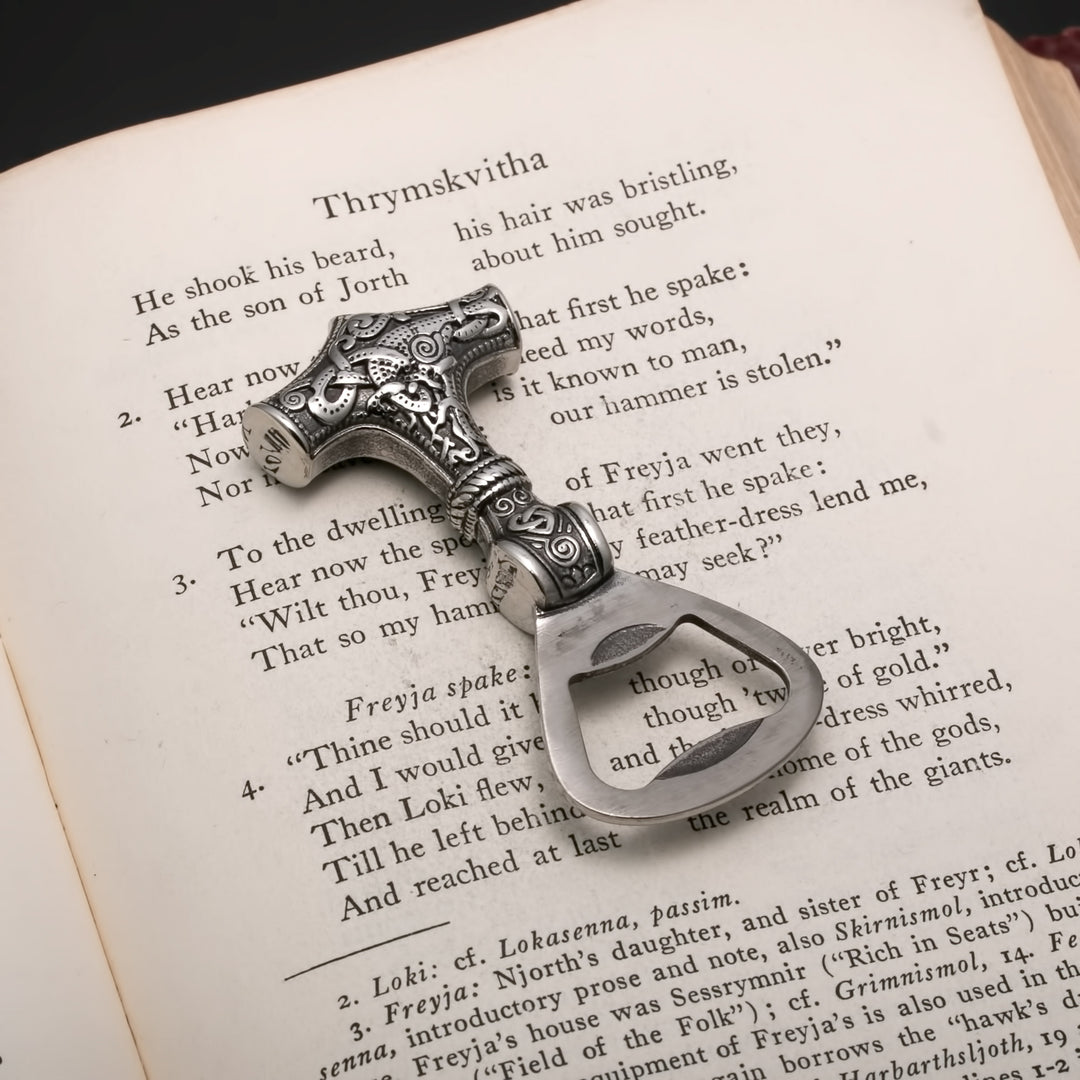 Viking Mjolnir Thor's Hammer Ancient Bottle Opener