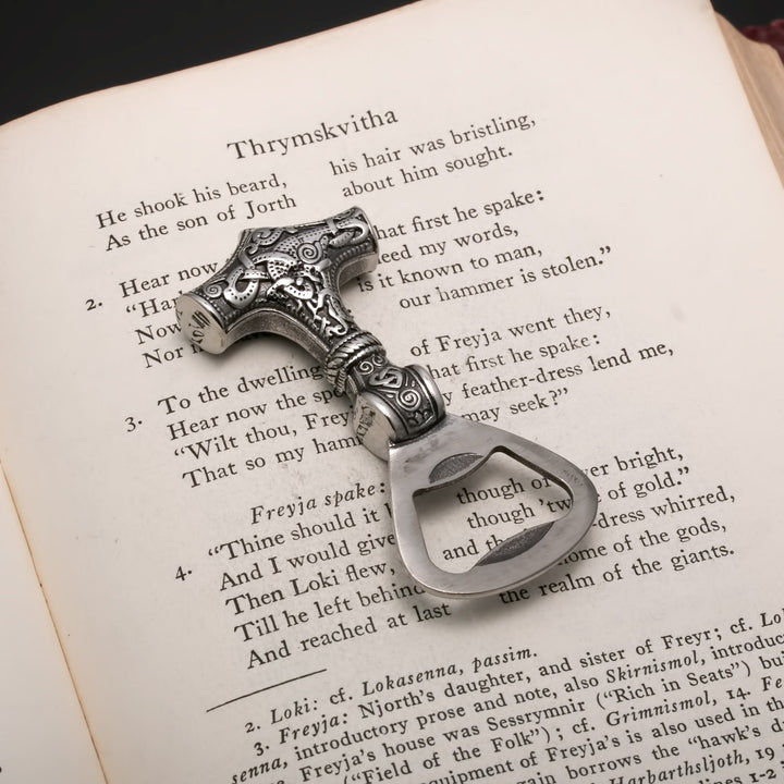 Viking Mjolnir Thor's Hammer Ancient Bottle Opener