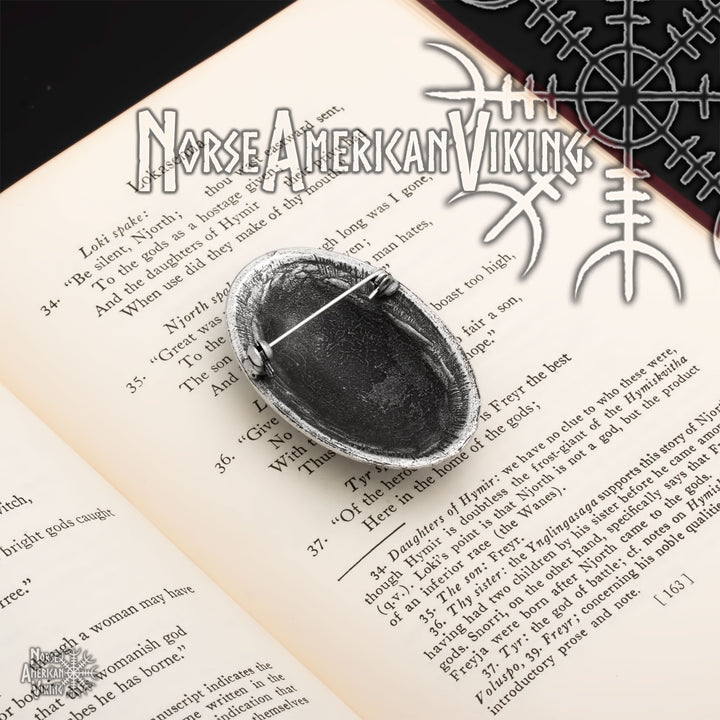 Celtic Norse Knot Brooch Zinc Alloy