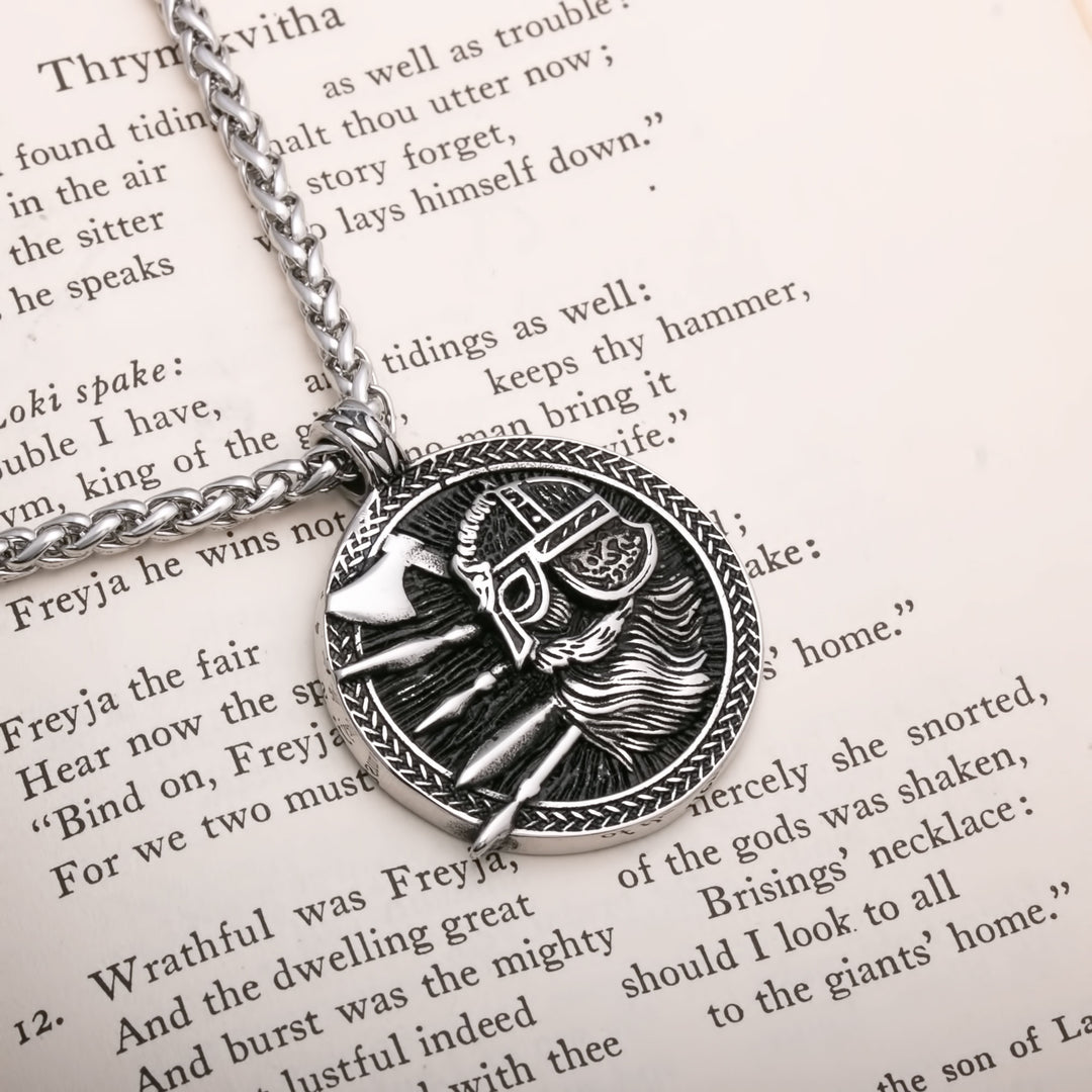 Yggdrasil Viking Pendant Necklace 316L Stainless Steel