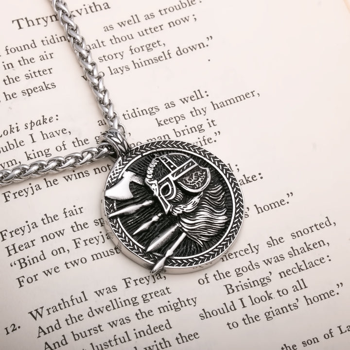 Yggdrasil Viking Pendant Necklace 316L Stainless Steel