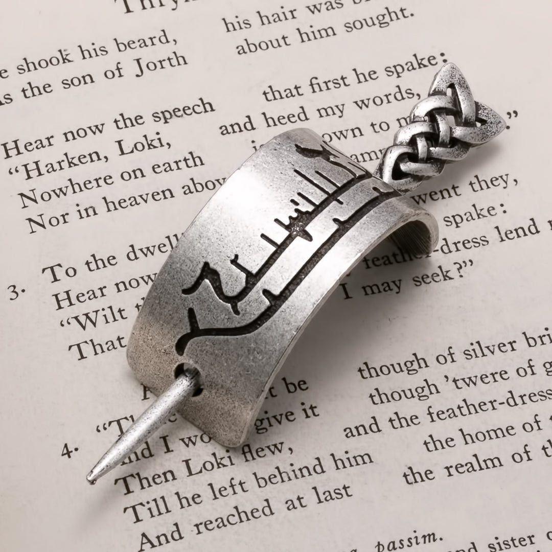 Viking Norse Hair Pin Viking Ship