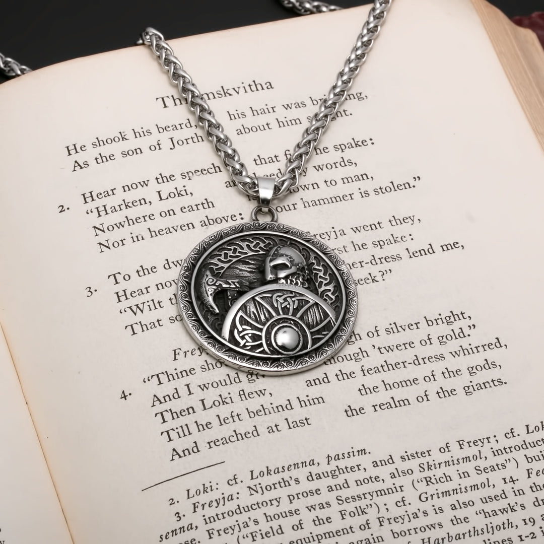 Axe Viking Pendant Necklace 316L Stainless Steel