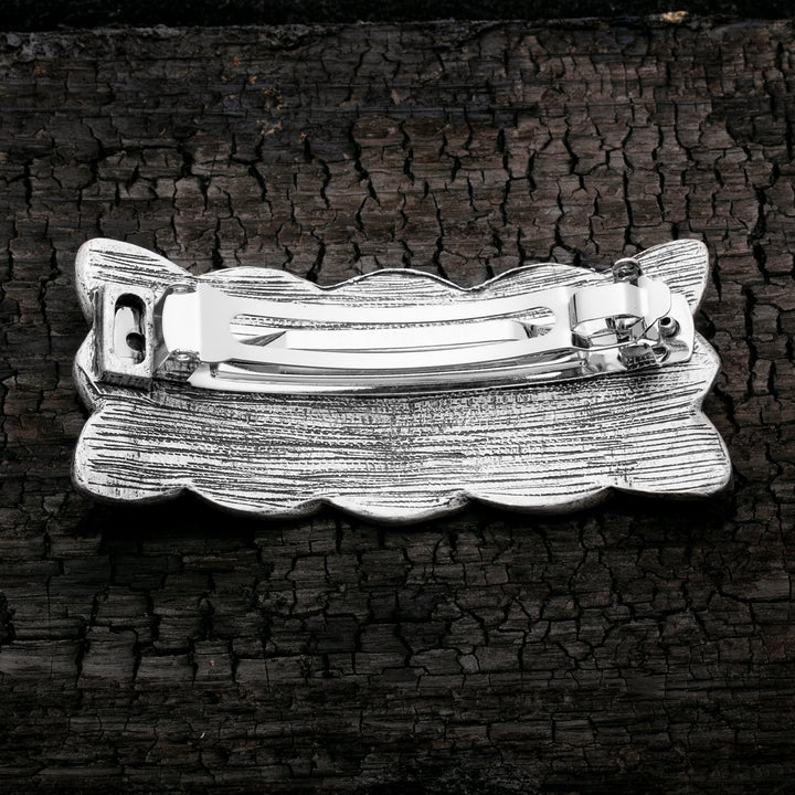 Celtic Knot Plait Style A Hair Barrette Zinc Alloy - view 3