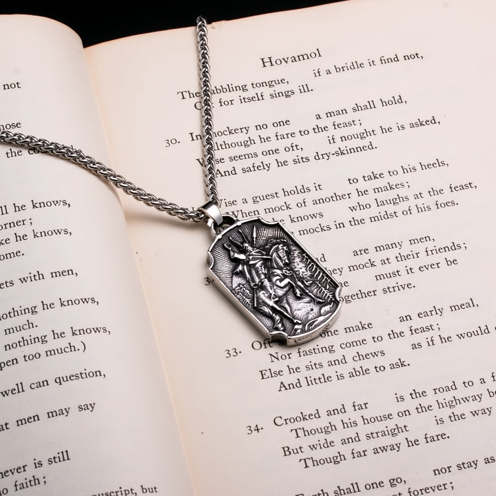 Yggdrasil Viking Pendant Necklace 316L Stainless Steel