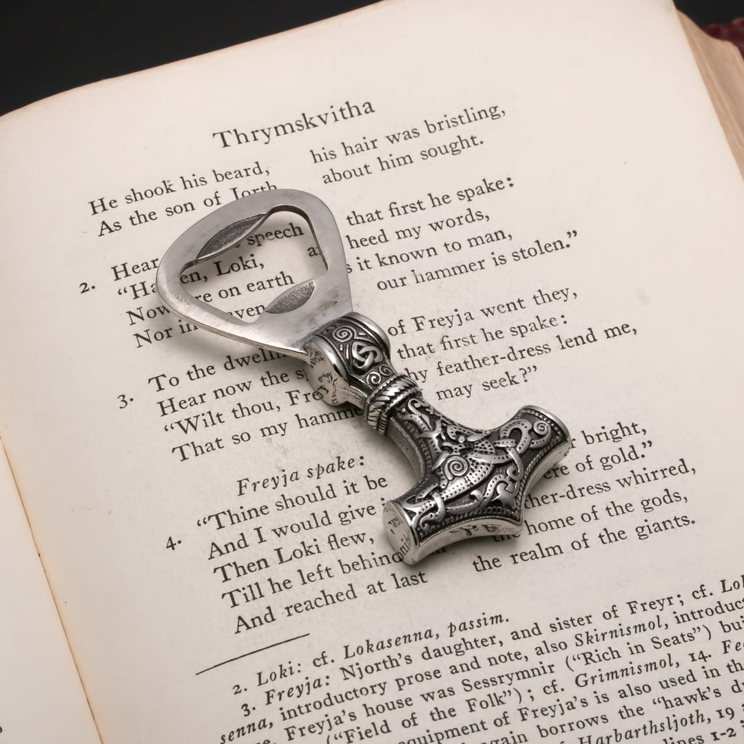 Viking Mjolnir Thor's Hammer Ancient Bottle Opener