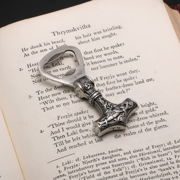 Viking Mjolnir Thor's Hammer Ancient Bottle Opener