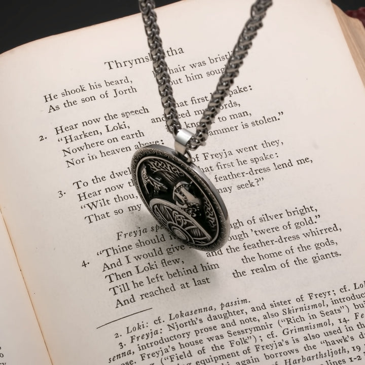 Axe Viking Pendant Necklace 316L Stainless Steel