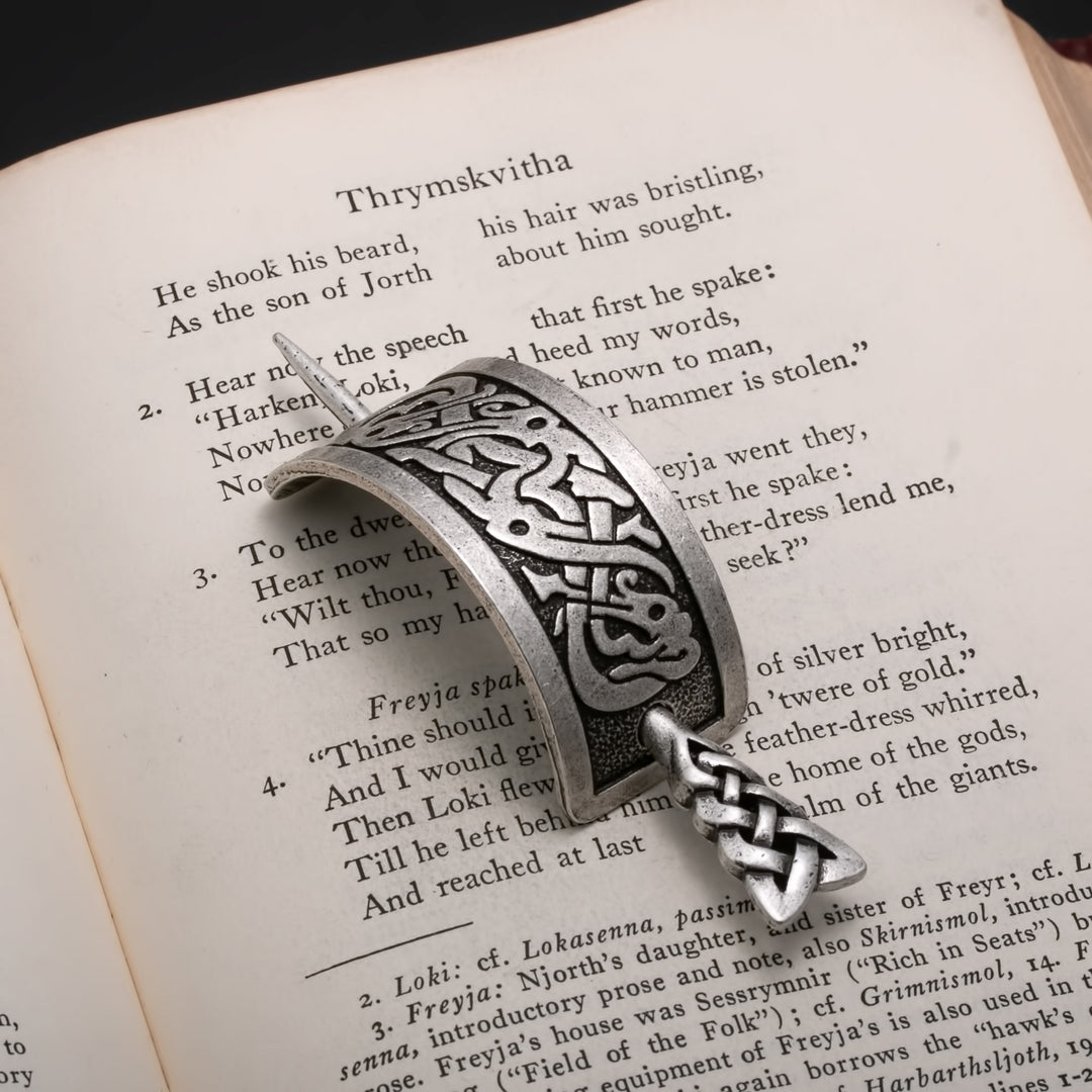 Viking Norse Hair Pin Dragon