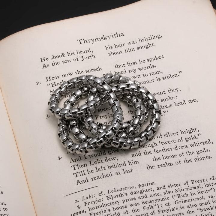 5.5mm Stainless Steel Chain Necklace Rounded Box Chain 316L