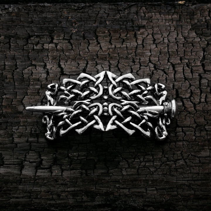 Celtic Thistle Thorns Hair Pin Zinc Alloy
