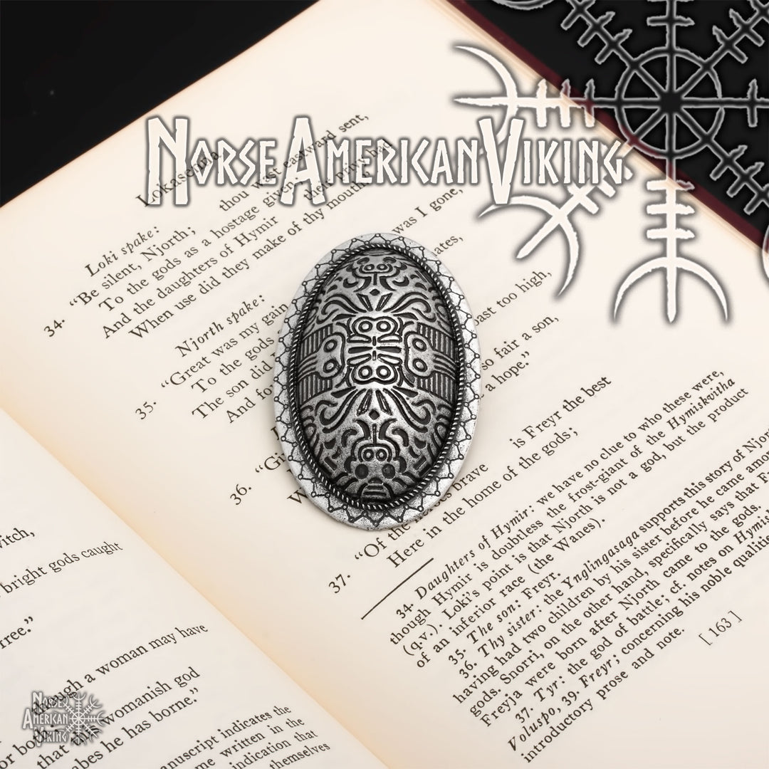 Celtic Norse Knot Brooch Zinc Alloy