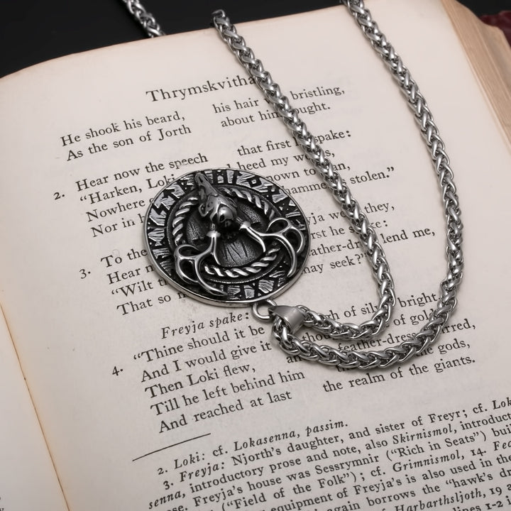 Yggdrasil Viking Pendant Necklace 316L Stainless Steel