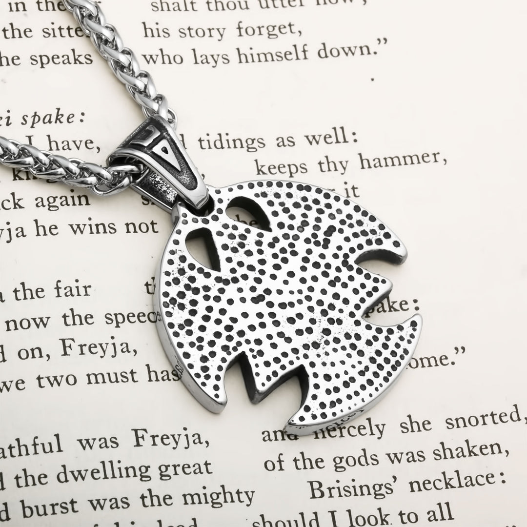 Valknut Viking Pendant Necklace 316L Stainless Steel