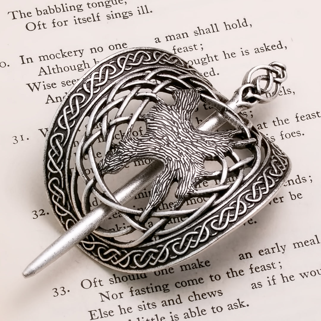 Yggdrasil Viking Hair Pin Zinc Alloy