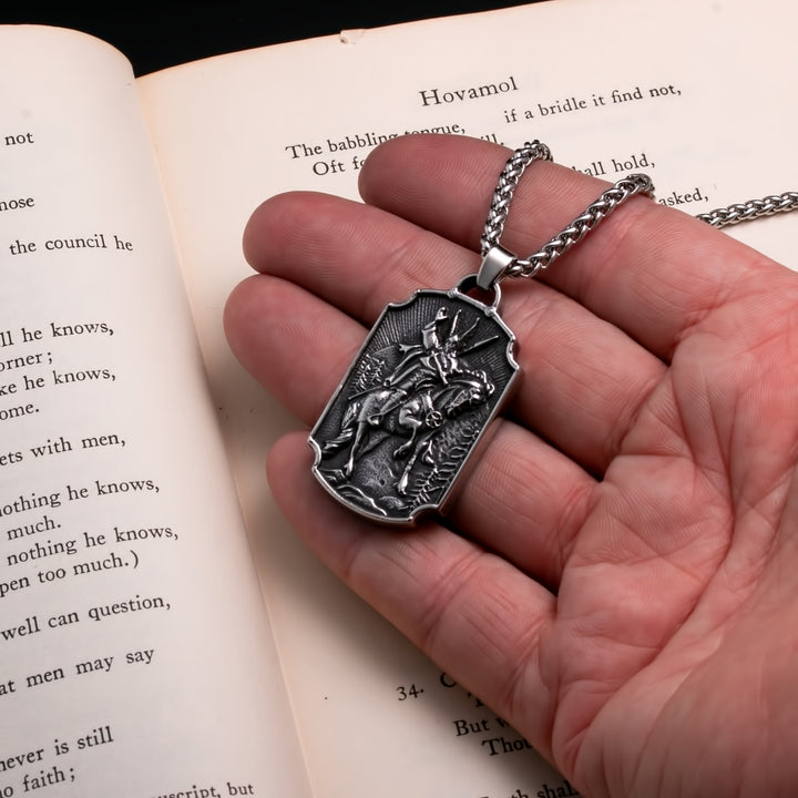 Yggdrasil Viking Pendant Necklace 316L Stainless Steel