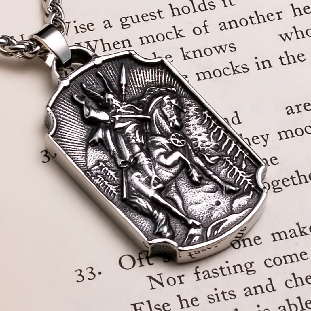 Yggdrasil Viking Pendant Necklace 316L Stainless Steel