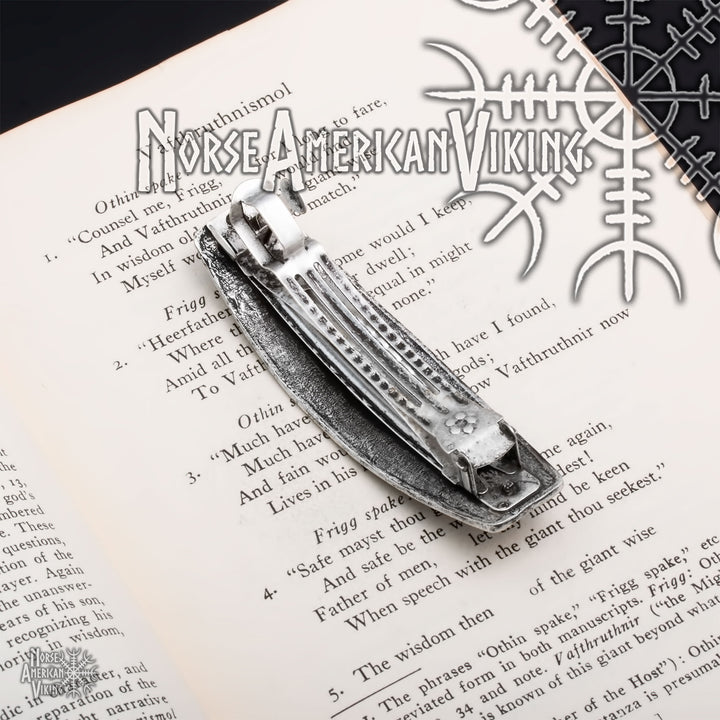 Viking Norse World Tree Yggdrasil Hair Barrette
