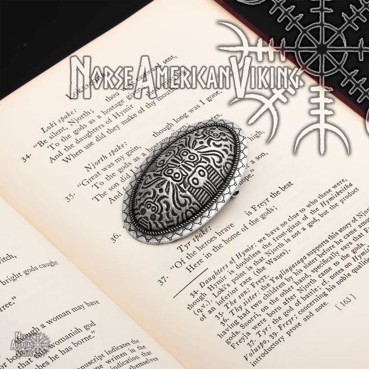 Celtic Norse Knot Brooch Zinc Alloy