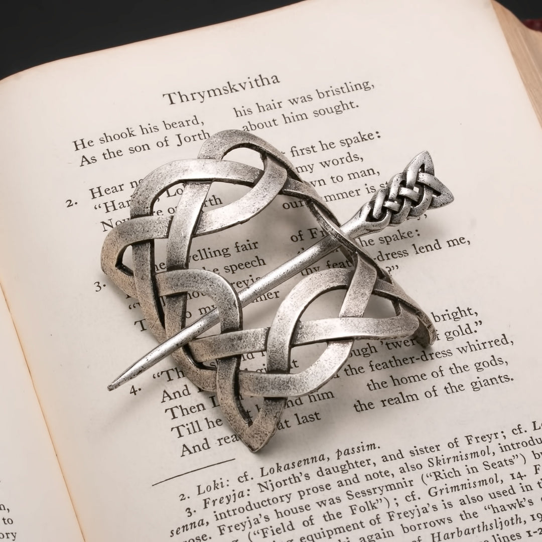 Viking Norse Celtic Hair Pin Open Knot