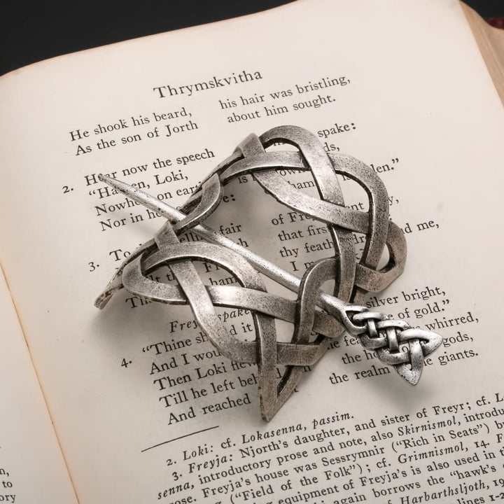Viking Norse Celtic Hair Pin Open Knot
