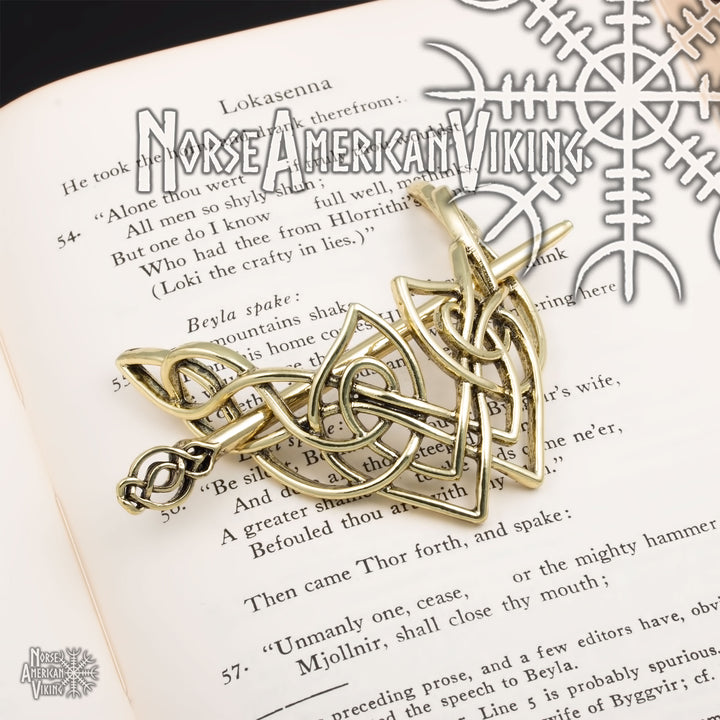 Viking Norse Knot Elven Elf Hair Pin