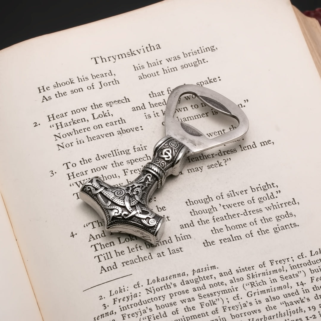 Viking Mjolnir Thor's Hammer Ancient Bottle Opener