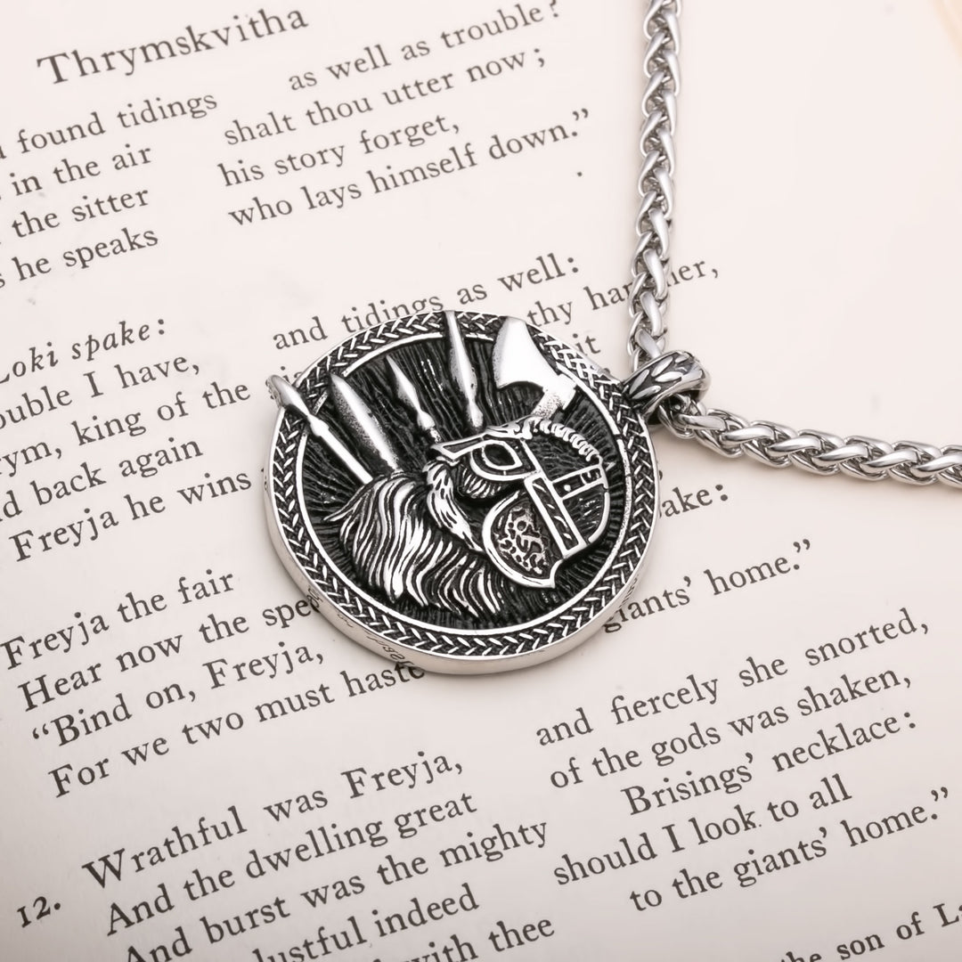 Yggdrasil Viking Pendant Necklace 316L Stainless Steel