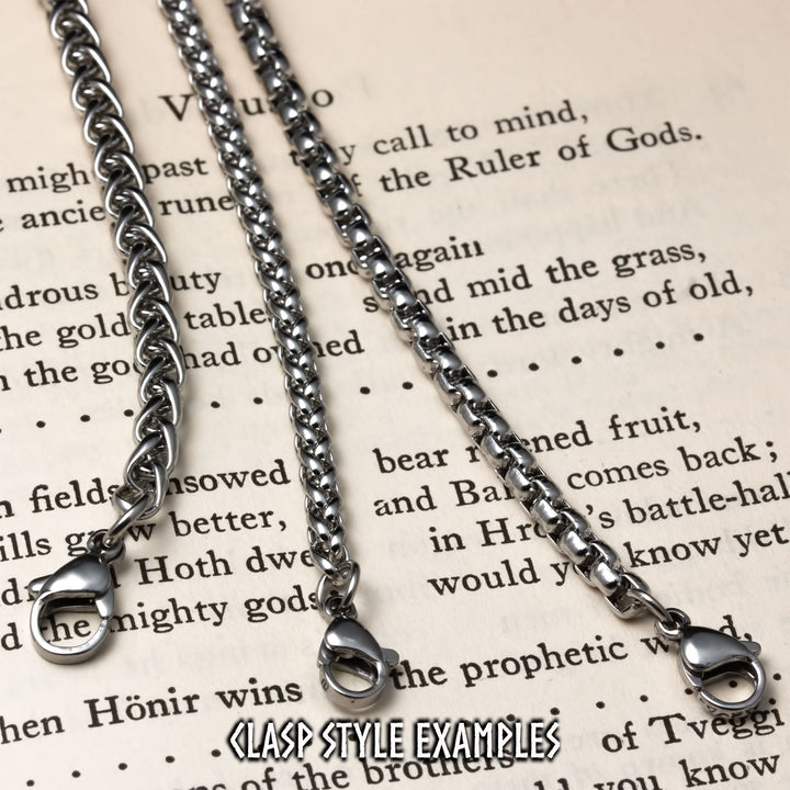 6mm Wheat Stainless Steel Chain (18)