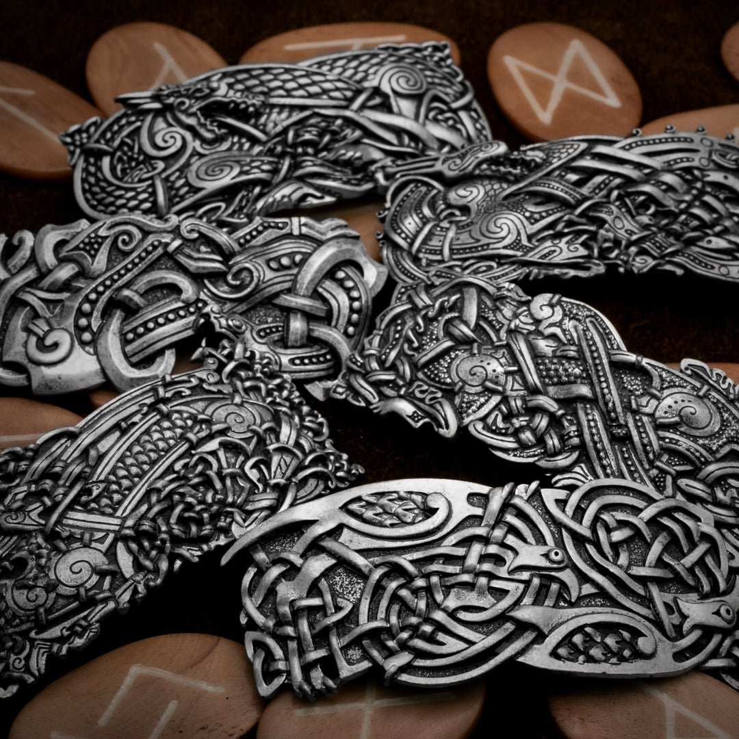 Celtic Dragon Knot Style C Hair Barrette Zinc Alloy - view 4