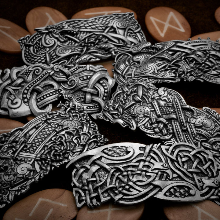 Celtic Dragon Knot Style C Hair Barrette Zinc Alloy - view 4