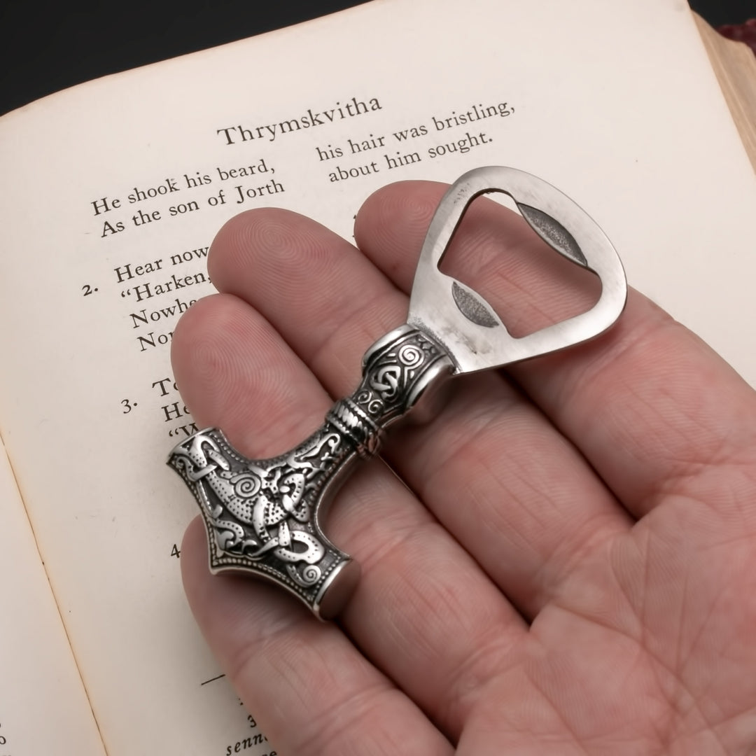 Viking Mjolnir Thor's Hammer Ancient Bottle Opener