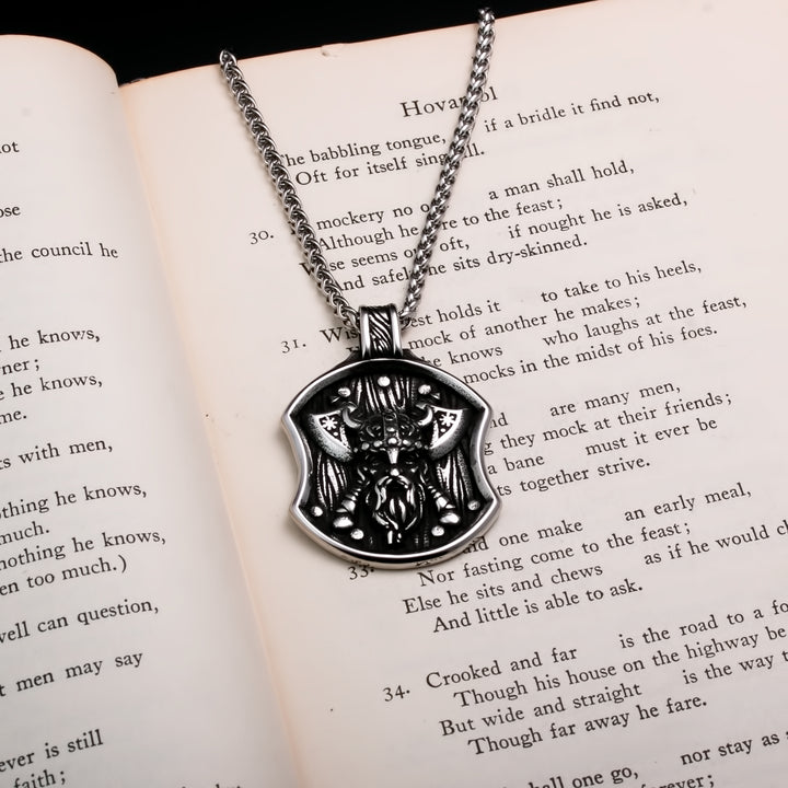Axe Viking Pendant Necklace 316L Stainless Steel