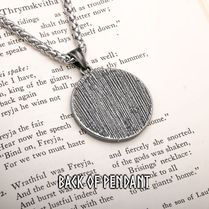 Vegvisir Viking Pendant Necklace 316L Stainless Steel