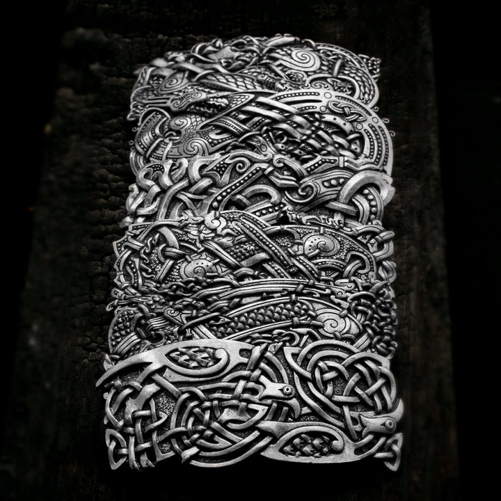 Celtic Dragon Knot Style E Hair Barrette Zinc Alloy - view 5