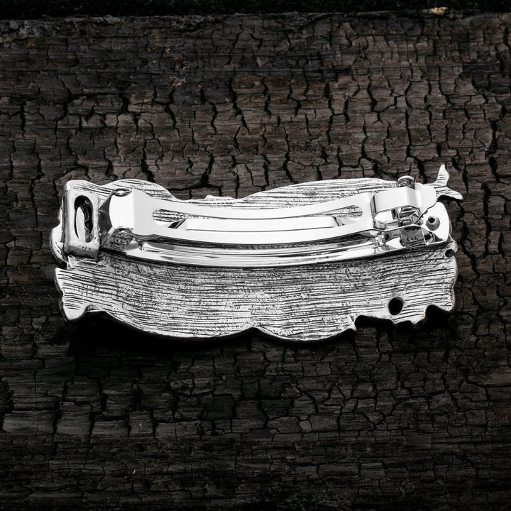 Raven Viking Hair Barrette Zinc Alloy - view 3