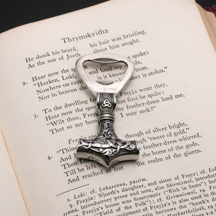 Viking Mjolnir Thor's Hammer Ancient Bottle Opener