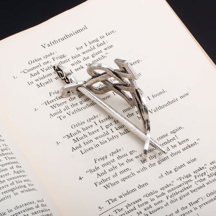 Viking Norse Celtic Love Knot Hair Pin Silver