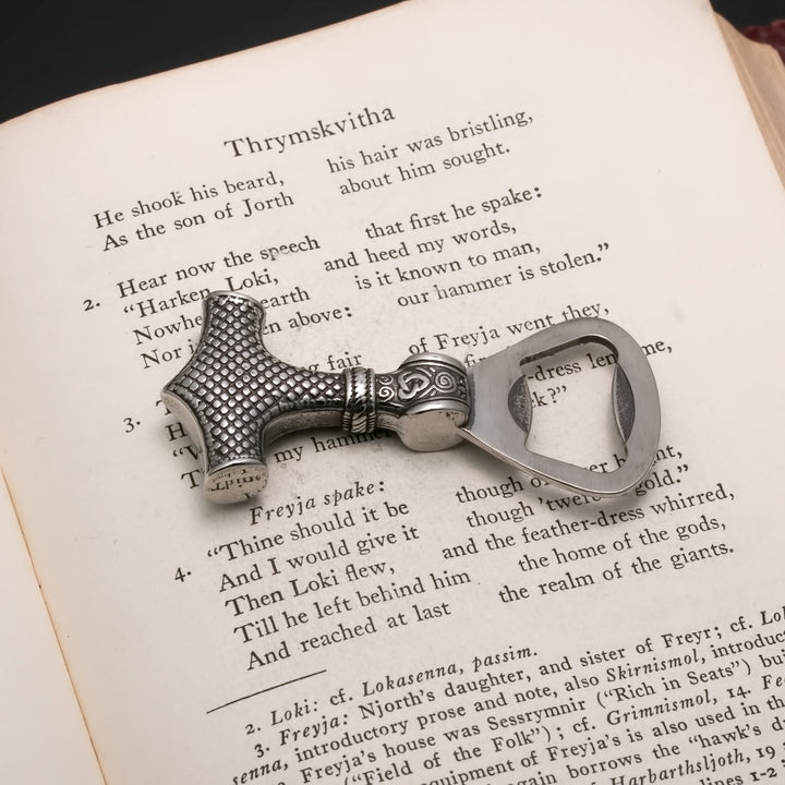 Viking Mjolnir Thor's Hammer Ancient Bottle Opener